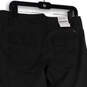 NWT Womens Gray Flat Front Slash Pockets Slightly Curvy Cropped Pants Sz 8 image number 4