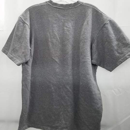 The Kooples Gray Classic Fit Short Sleeve Shirt Sz S image number 4