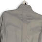 Womens Gray Pockets Long Sleeve Full-Zip Utility Jacket Size Medium image number 4
