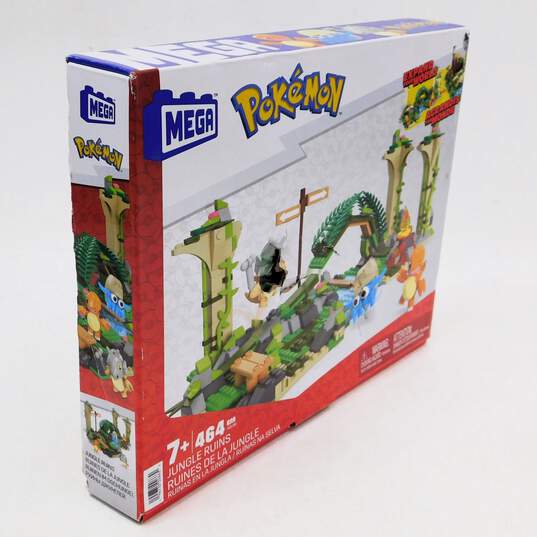 MEGA Pokemon Jungle Ruins & Charizard Building Block Sets IOB w/ Sealed Polybags image number 4