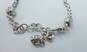 Brighton Silver Tone Wheat Chain Scrolled Charm Pendant Necklaces image number 5