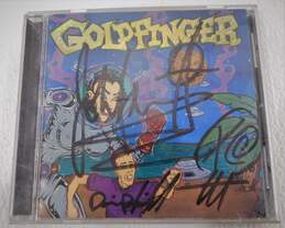 Goldfinger Band Signed Autographed Self Titled CD