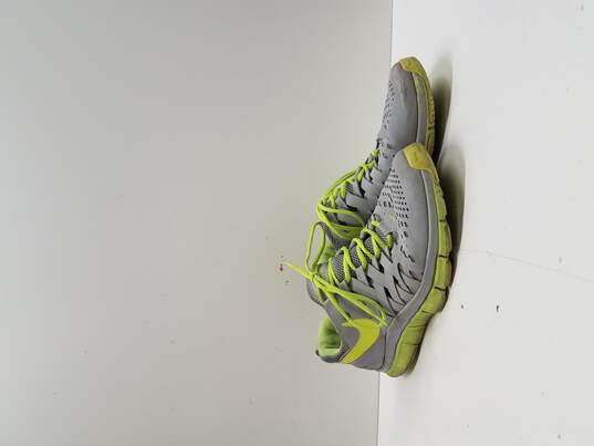 Nike free trainer men sneakers Grey Green 12Men's Size image number 3