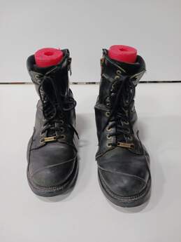 Harley-Davidson Black Leather Boots Men's Size 11 alternative image