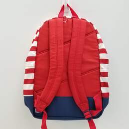 Disney Mickey Mouse Red White & Blue Americana Striped Backpack alternative image