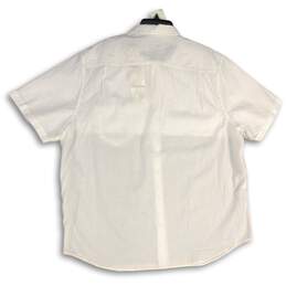 NWT Tommy Bahama Mens White Short Sleeve Spread Collar Button-Up Shirt Size XXL alternative image