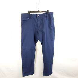 Calvin Klein Jeans Men Navy Blue Jeans Sz 38 x 32 NWT
