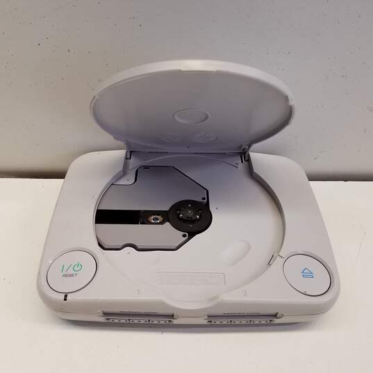 Sony Playstation (PSone) SCPH-101 console - gray >>FOR PARTS OR REPAIR<< image number 3