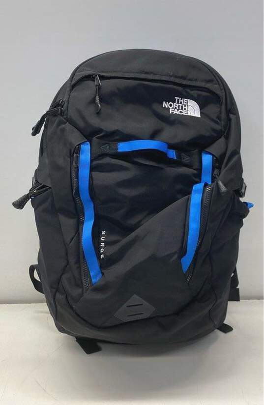 The North Face Surge Black/Blue image number 1