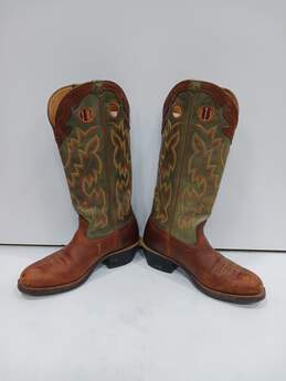 Twisted X Buckaroo Western Boots Men's Size 11D alternative image