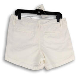 NWT Womens White Flat Front Slash Pocket Callahan Chino Short Size 6 alternative image