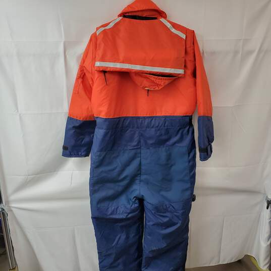 Stearns Orange/Blue Coast Guard Anti-Exposure Coveralls Men's MD image number 2