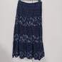 Style & Co Blue Long Skirt Women's Size L image number 2
