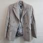 Armani Exchange Double Breasted Wool Blend Jacket Grey Size XS image number 1