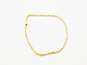 14K Gold Twisted Rope Chain Bracelet 3.6g image number 1