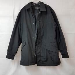 Towne Collection by London Fog Black Jacket Size L REG