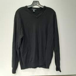 Men's Black Alfani Sweater Size M