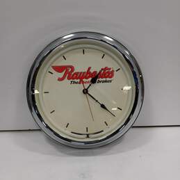Original Raybesto "The Best Brakes" Neon Ring Wall Clock
