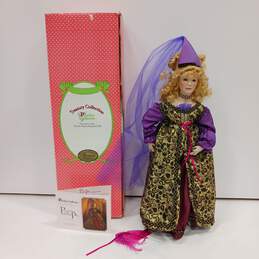 Treasury Collection Paradise Galleries Princess and the Pea Porcelain Doll IOB