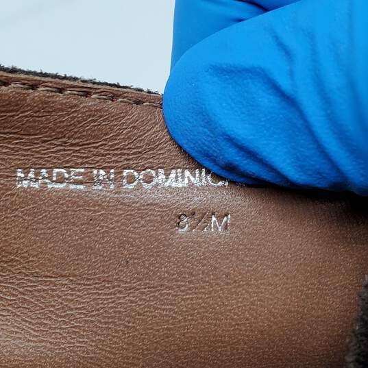 Donald J. Pliner Women's Brown Suede Loafers Size 8.5M image number 5