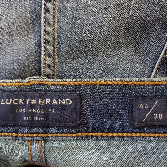 Lucky Brand Men Blue Jeans Sz W40XL30 NWT image number 4