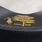 Alamo Mens Black Wide Brim Leather Trim Western Cowboy Hat Size 58/7.25 image number 5