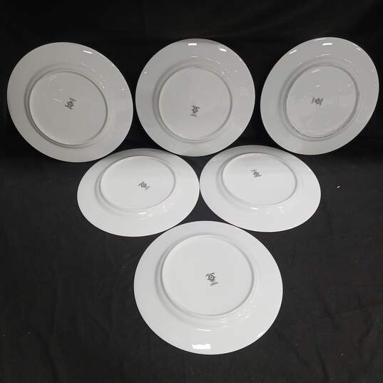 Bundle of 6 Noritake Japan Cumberland Dinner Plates image number 5