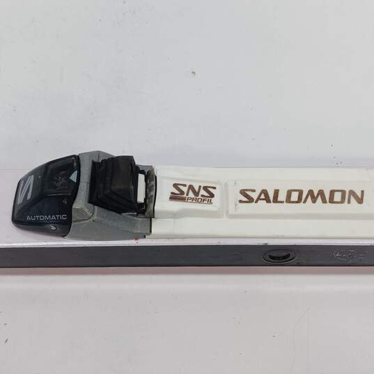 Salomon Red and White Falcon Kinetic Cross Country Skis image number 6