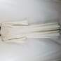 BCBG Maxazria Women White Long Sleeve Gown XS NWT image number 1