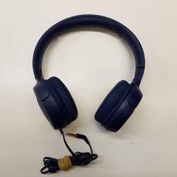 JBL Blue Wired Audio Headphones alternative image