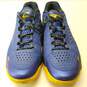 Under Armour Curry 1 Low Warriors Dub Nation Athletic Shoes Men's Size 10.5 image number 7