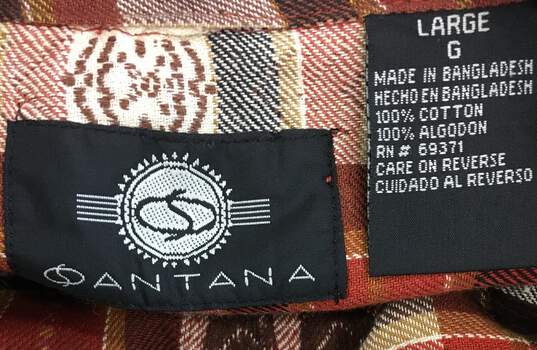 Santana Flannel Shirt Large image number 3