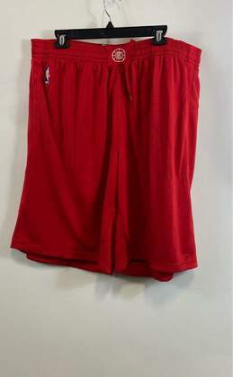 Adidas Mens Red Los Angeles Lakers NBA Basketball Pull-On Shorts Size 4XL