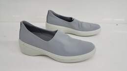 Ecco Soft Wedge Slip On Shoes Grey Size 8-8.5 alternative image