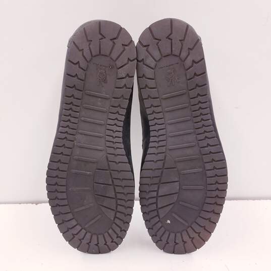 John Varvatos Black Leather Loafers Shoes Men's Size 12 M image number 6
