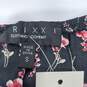 Francesca's Women's Trixxi Black Floral Print LS Button Up Blouse Top Size S NWT image number 4