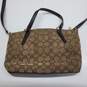 COACH Signature F27580 Mini Kelsey Khaki/Brown Satchel Crossbody Bag Handbag image number 6