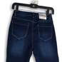 NWT Blue Spice Womens Blue Denim Medium Wash High Waist Skinny Jeans Size 3 image number 4