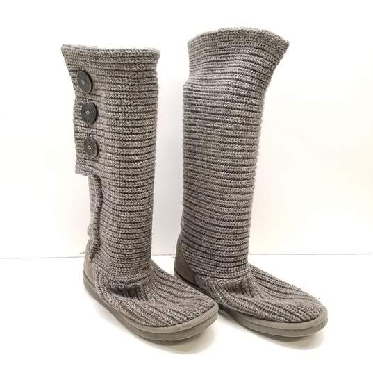 UGGS Classic Cardy Women's Boots Grey Size 8 image number 3
