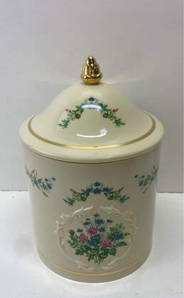 Lenox Porcelain - Spice Garden Design - Large 11 inch High Ceramic Cookie Jar alternative image