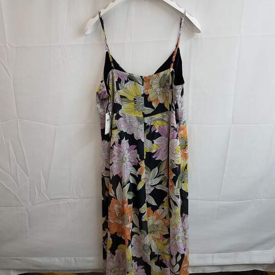 Guess Taryn floral print sleeveless maxi romper dress XL image number 4