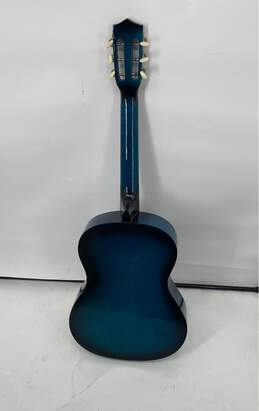B.C. Blue Right Handed Beginners Acoustic Guitar With Case W-0532005-H alternative image