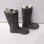 UGG Gray Tall Shearling Boots Women's Size 8 image number 4