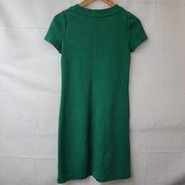 Boden Green Short Sleeve Midi Dress Women's 2R alternative image