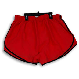 Womens Red Elastic Waist Pull-On Stretch Running Athletic Shorts Size 2X alternative image