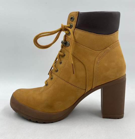 Authentic Timberland Cognac Booties W 8.5 image number 2