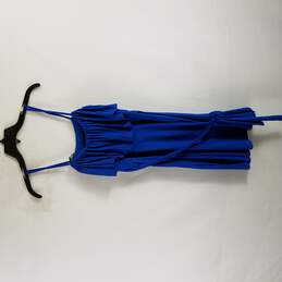 BCBGMAXAZRIA Women Blue Sleeveless Dress Size XS NWT
