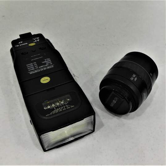 Minolta Maxxum 300si Film Camera With Lens image number 8