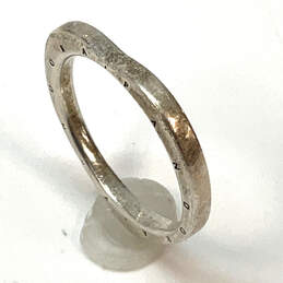 Designer Pandora S925 ALE 54 Sterling Silver Heart Shape Band Ring alternative image