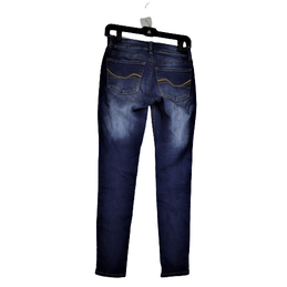 Womens Blue Medium Wash Stretch Denim Comfort Jegging Skinny Jeans Size 3 alternative image